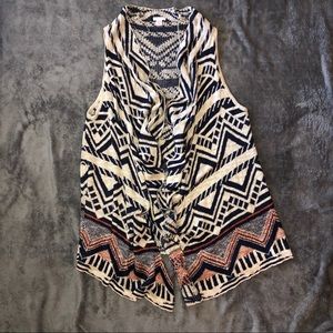 Great condition xhilaration XL/XXL SWEATER VEST